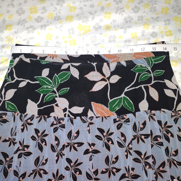 New Ann Taylor LOFT Floral A-line Skirt - Picture 4 of 7